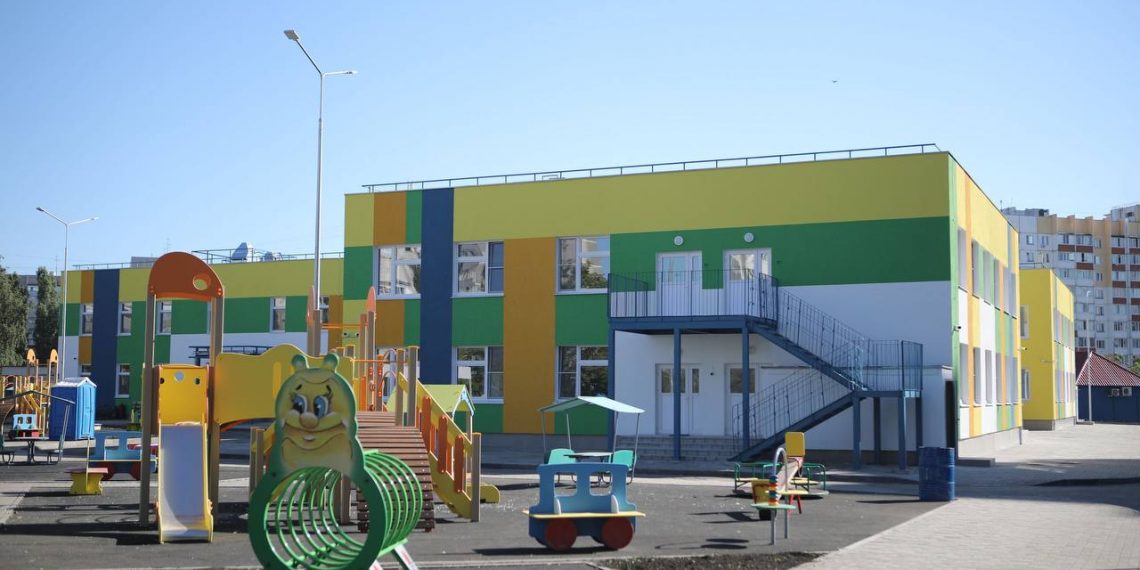 Детский сад на улице Шигаева в Ульяновске готов почти на сто процентов