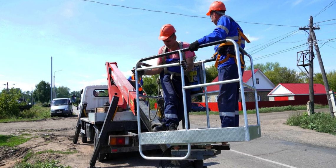 До конца 2023 года новое освещение сделают на девяти участках трасс в Ульяновской области