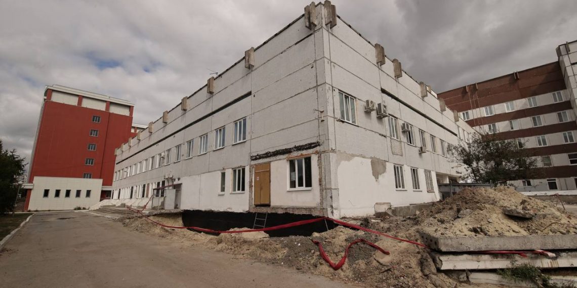 Впервые за 30 лет в Ульяновске ремонтируют приёмное отделение областной детской больницы