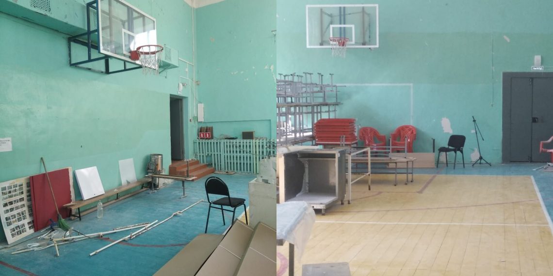 Ульяновское министерство отреагировало на критику состояния спортзала в лицее №11