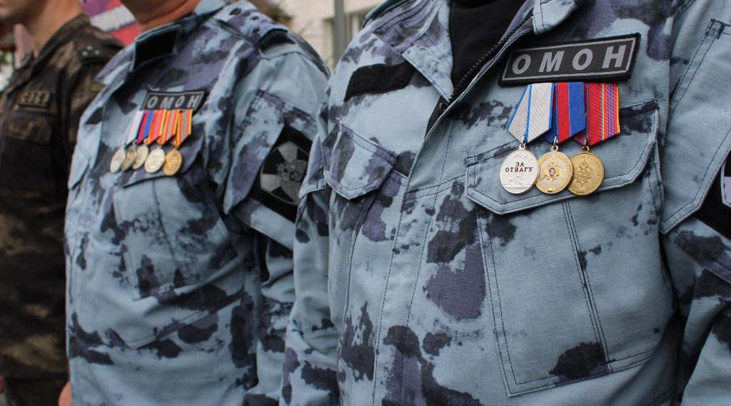 Девяти ульяновским росгвардейцам вручили медали за СВО