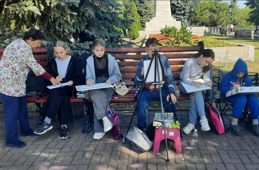 В городе прошёл пленэр «Ульяновск — райское местечко»