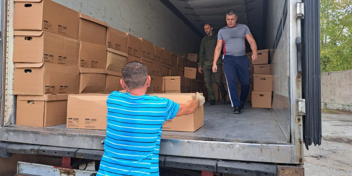 Из Ульяновска на Донбасс отправили фуру с 40 тысячами книг