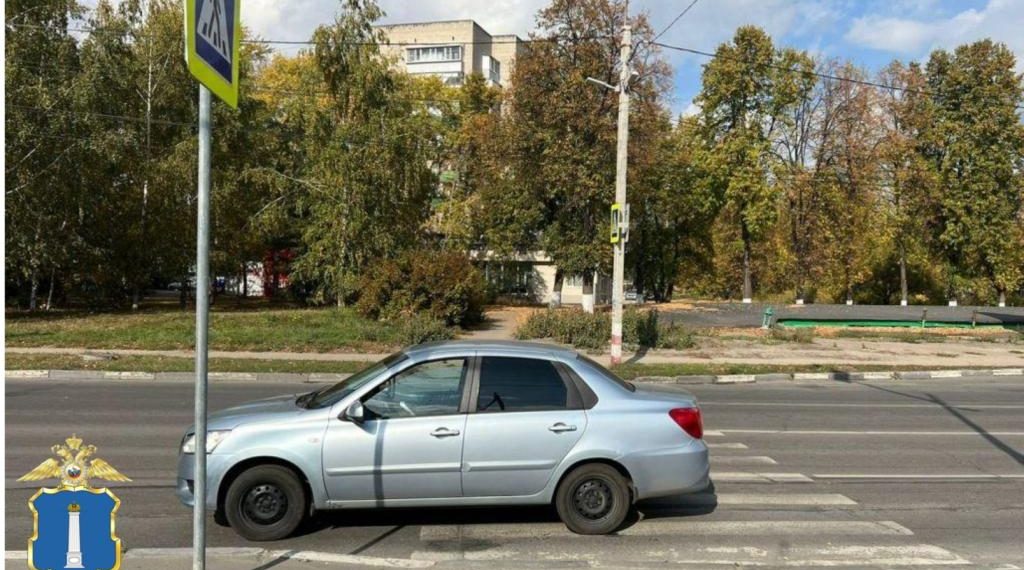 Datsun On-Do сбил двух девушек на переходе в Засвияжском районе Ульяновска