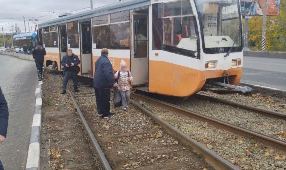Трамваи маршрута №22 вновь блокированы