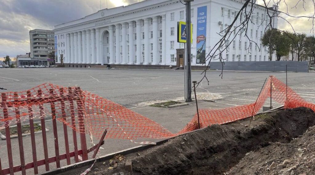 Обустройство театральной площади в Ульяновске остановят