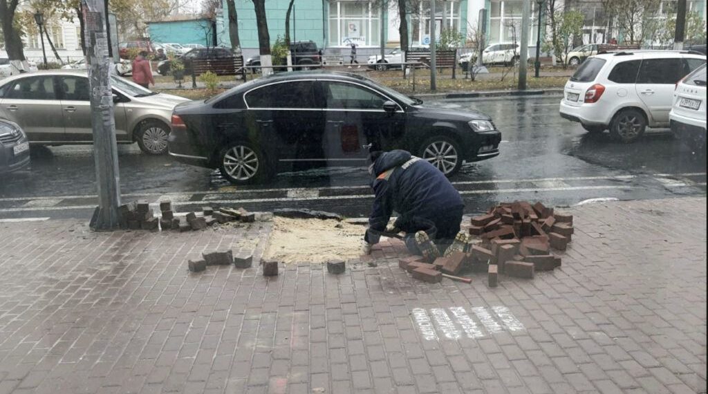 Деревьев на тротуаре главной улицы Ульяновска не будет