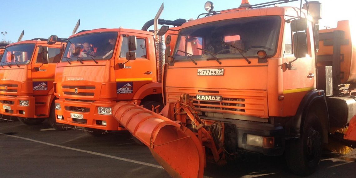 284 единицы спецтехники будут убирать от снега Ульяновскую область нынешней зимой