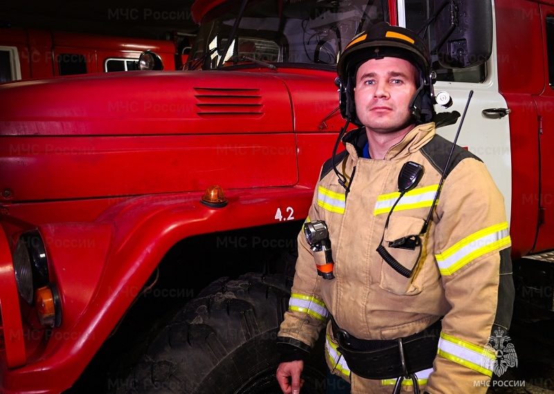 Лучший пожарный начкар Ульяновской области фанатеет от рыбалки и лёгкой атлетики