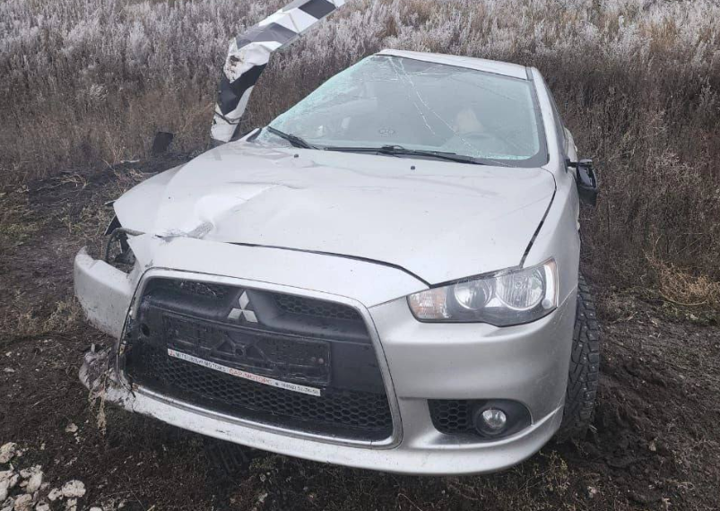 Водитель Mitsubishi погиб при столкновении со столбом в Мелекесском районе