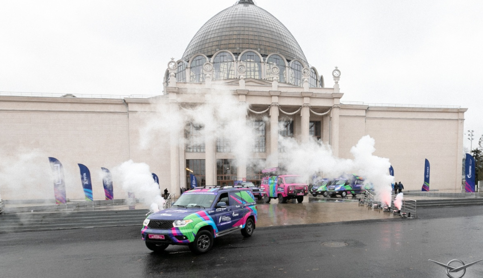 Ульяновские внедорожники доставят Трофей «Игр Будущего» на космодром Байконур