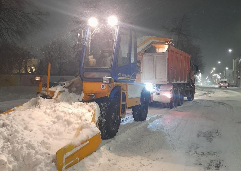 Почти месячная норма снега выпала в Ульяновске всего за двое суток