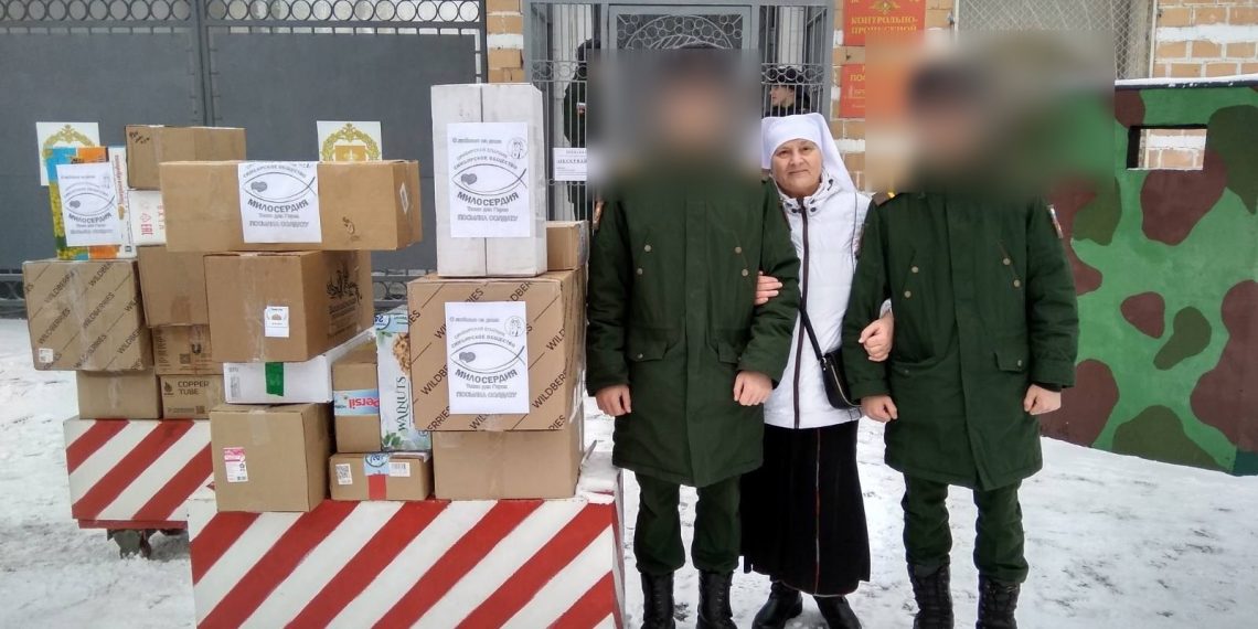 Гумпомощь бойцам СВО передали ульяновские сёстры милосердия