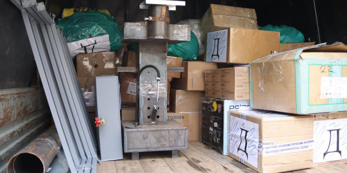 Новая партия гуманитарной помощи отправилась из Ульяновска в зону СВО