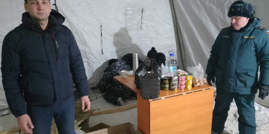 Пункты обогрева дальнобойщиков начали работать на трассах Ульяновской области