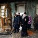 Митрополит Лонгин посетил сгоревший храм женского монастыря в Ляховке