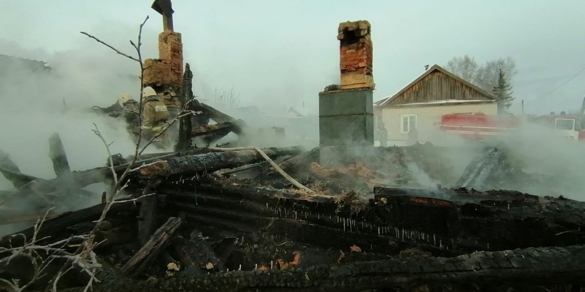 Пенсионер из села Новое Погорелово заживо сгорел в собственном доме