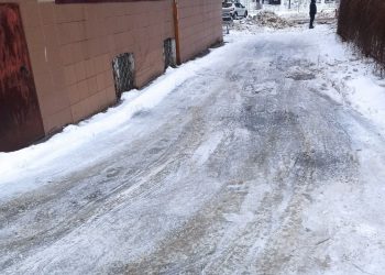 В травмпункты Ульяновска невозможно попасть из-за гололеда