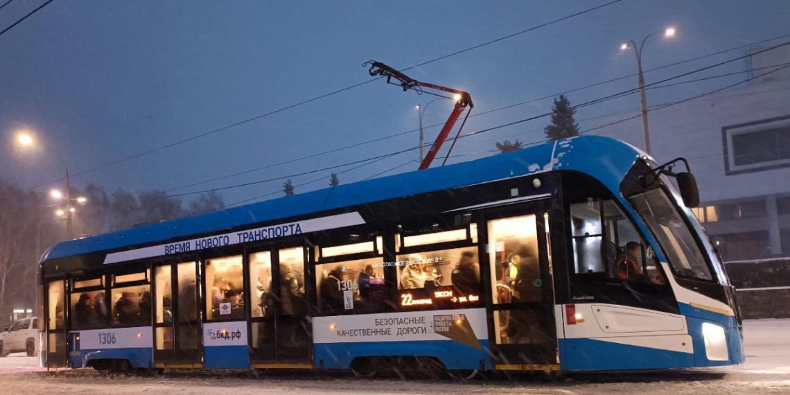 В новогоднюю ночь по Ульяновску запустят трамвайные спецрейсы