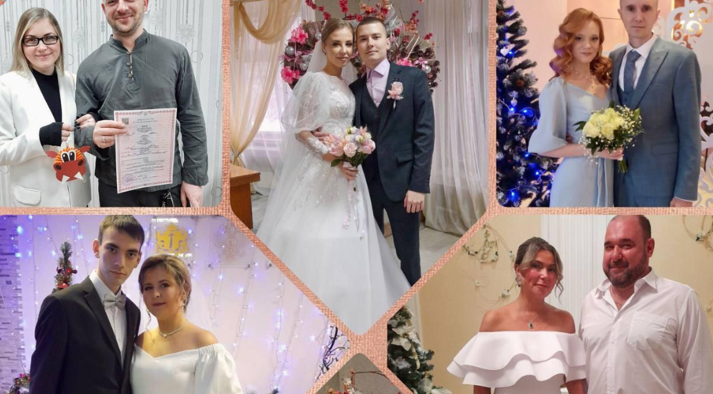 67 ульяновских пар расписались в последнюю красивую дату этого года – «23.12.23»