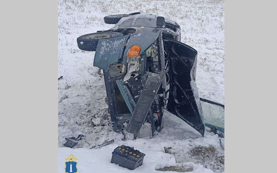 Женщина на «чепырке» улетела в кювет с трассы под Ульяновском