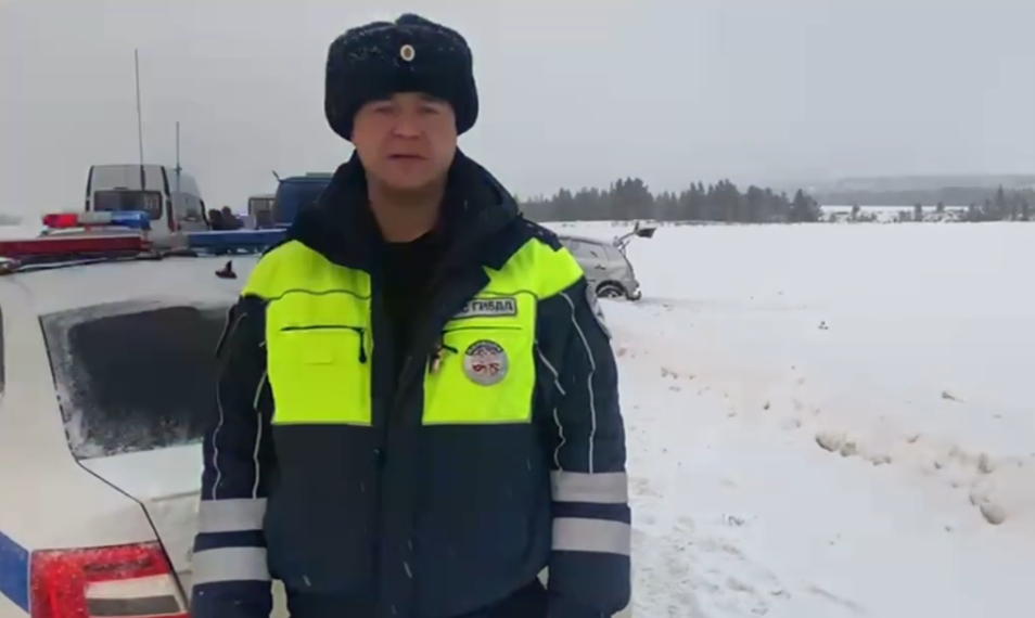 На встречке в Новоспасском районе жёстко столкнулись легковушка и микроавтобус