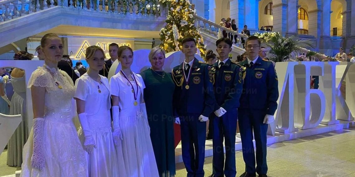 Ульяновские кадеты МЧС танцевали в Кремле