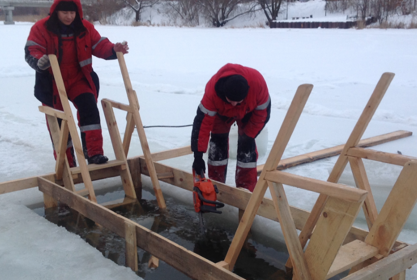 Обстановка сложная, но крещенские купания в Ульяновске состоятся