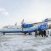 В Ульяновске начали по-новому красить авиалайнеры ATR-42 для Красноярска