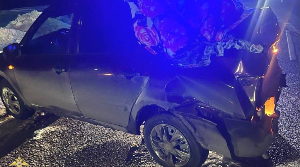 Фура протаранила «Гранту» на трассе «Казань – Буинск – Ульяновск»