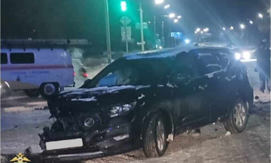 X-Trail и «Гранта» не поделили Димитровградское шоссе в Ульяновске, пострадал один человек