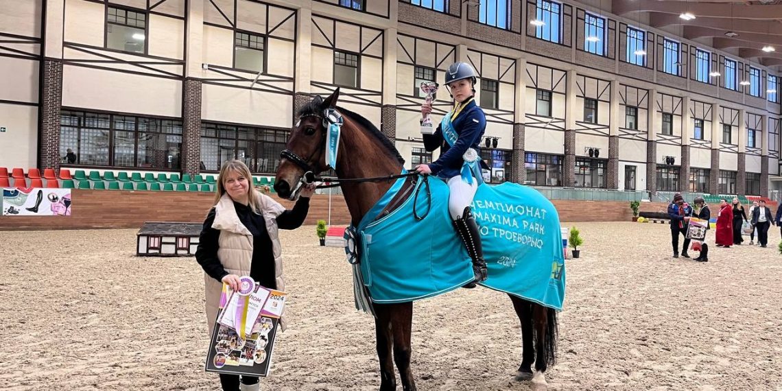 Дарья Матюнина и Легион из Ульяновска стали триумфаторами всероссийских соревнований по конному троеборью