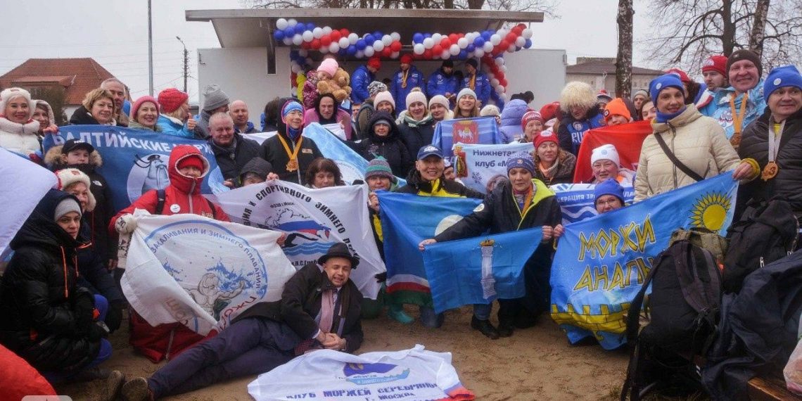 Две «моржихи» из Ульяновска нагребли 17 медалей на Кубке Федерации