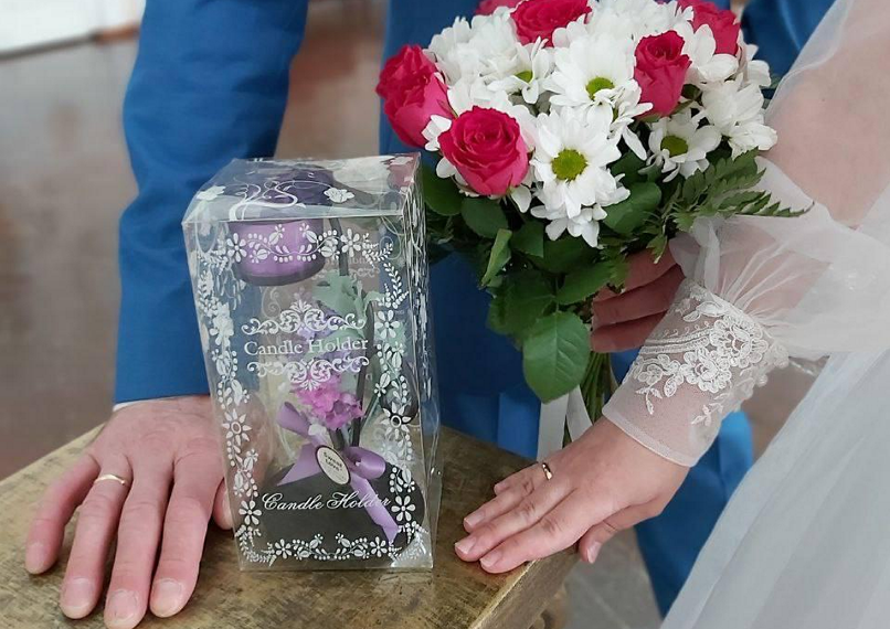 Сотую пару молодожёнов с начала 2024 года расписали в ульяновском Дворце бракосочетаний