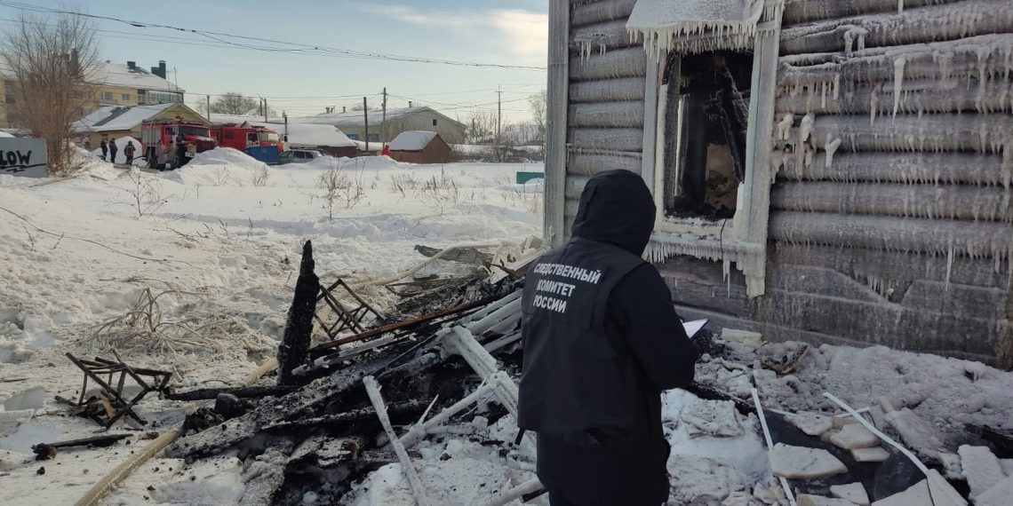 Ульяновский Следком организовал проверку по факту гибели мужчины на пожаре в Ишеевке