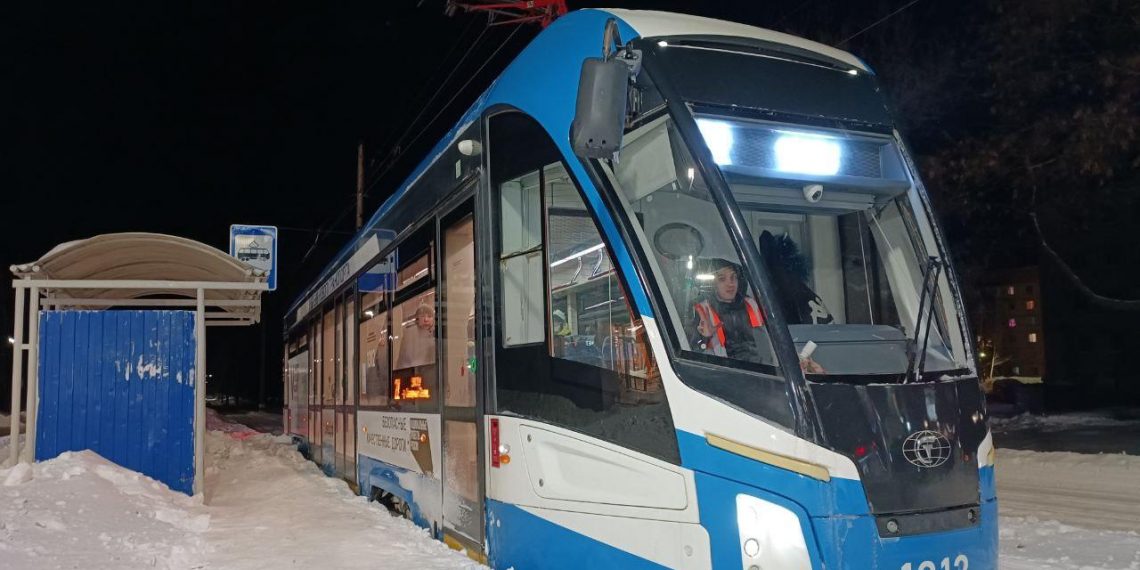 6 февраля из-за снега трамваи в Ульяновске будут ходить с большими интервалами