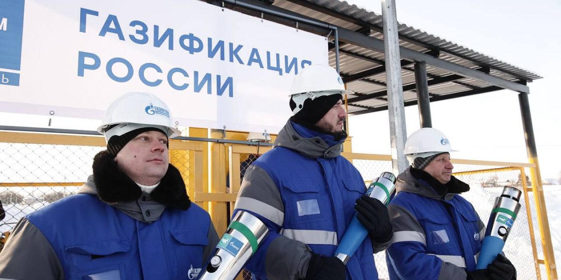 В квартал для многодетных под Ульяновском провели газ