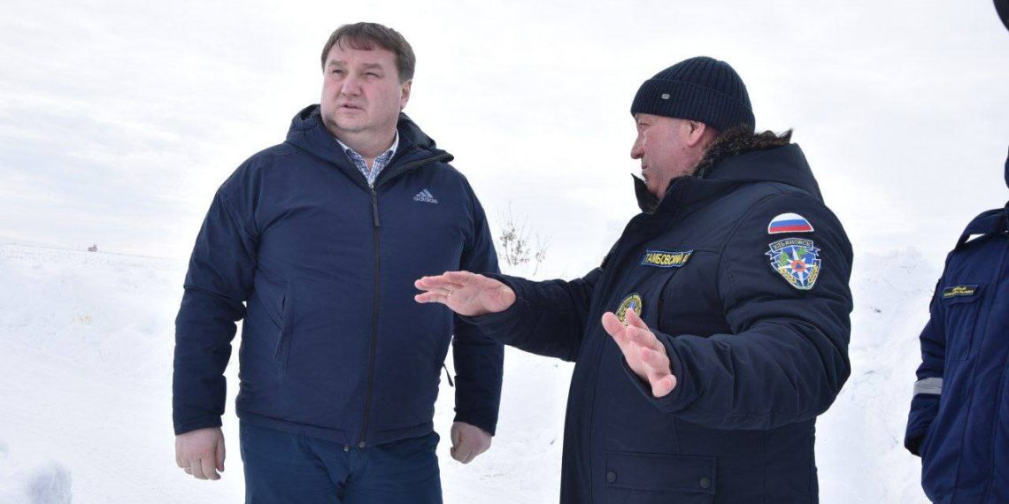 Болдакин объехал наиболее подверженные подтоплению места Ульяновска