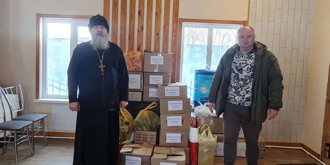 Православный храм на севере Ульяновска собрал гумпомощь для бойцов СВО