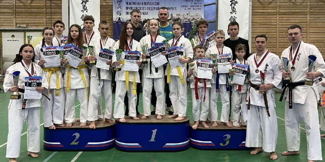 Юные ульяновцы привезли россыпь медалей с чемпионата ПФО по киокусинкай