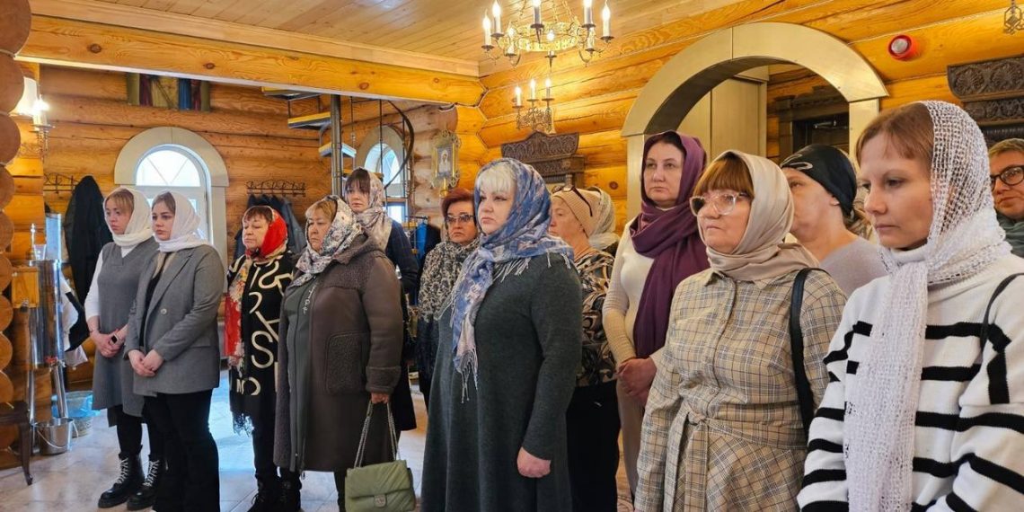 Молебен о воинах СВО прошёл в Димитровграде