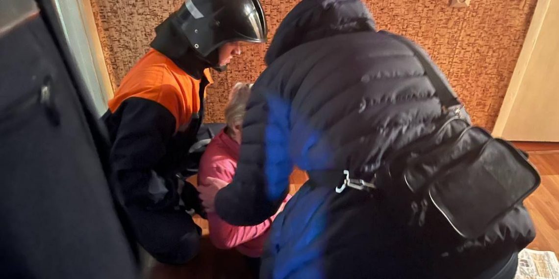 В Ульяновске 8 марта спасли пожилую женщину