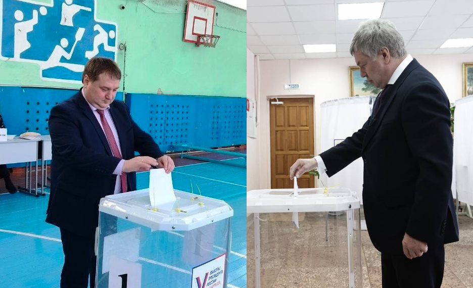 На президентских выборах в Ульяновске проголосовали губернатор и мэр