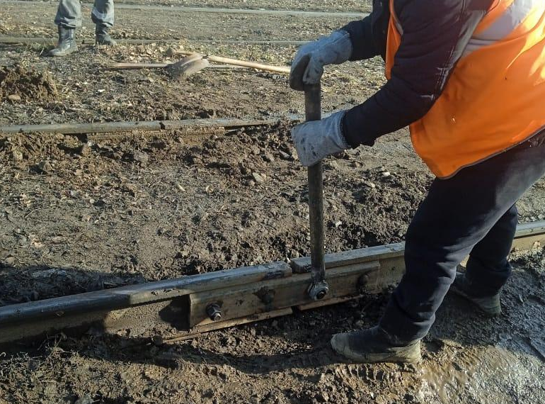 В Ульяновске закрыли движение трамваев по улице Розы Люксембург