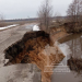 Талые воды разрушили дорогу в Мелекесском районе Ульяновской области