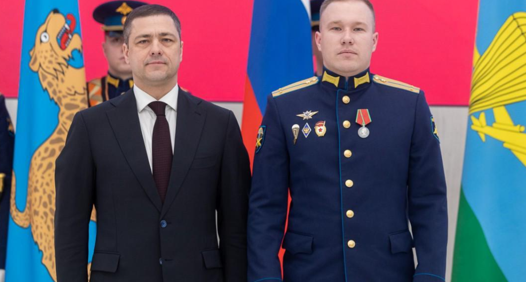 Уроженец Ульяновской области получил медаль Суворова за отвагу на СВО