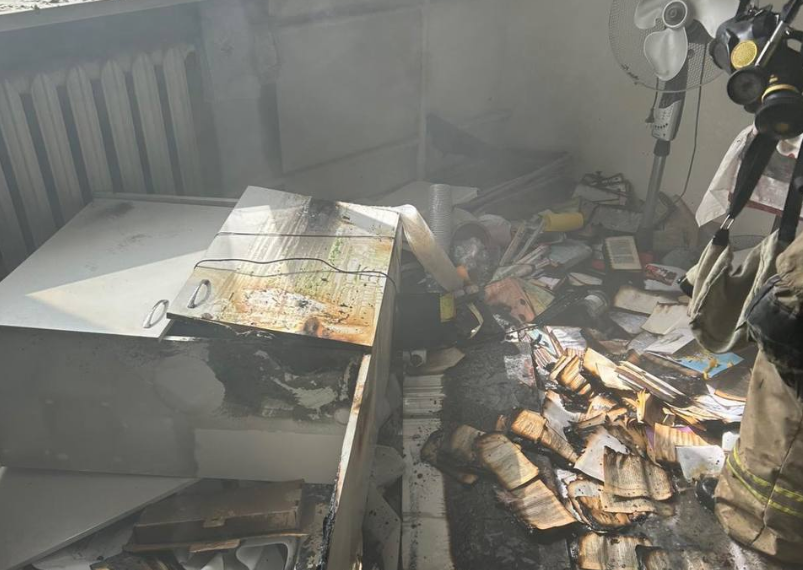 22 апреля из здания ГПИ-10 в Ульяновске пожарные эвакуировали 80 человек