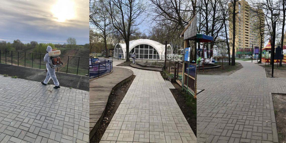 В парках Ульяновска начали морить клещей