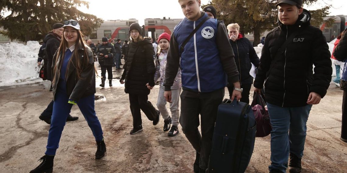 В Ульяновск прибыли эвакуированные дети из Белгорода