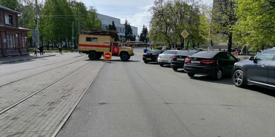 28 апреля трамваи не будут ходить через центр Ульяновска до 13.30